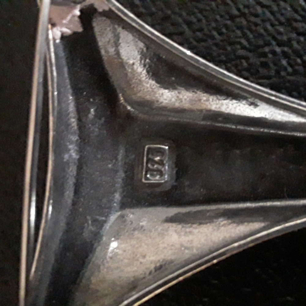 Vtg 925 Sterling Silver Brooch/pin - Picture 3 of 12